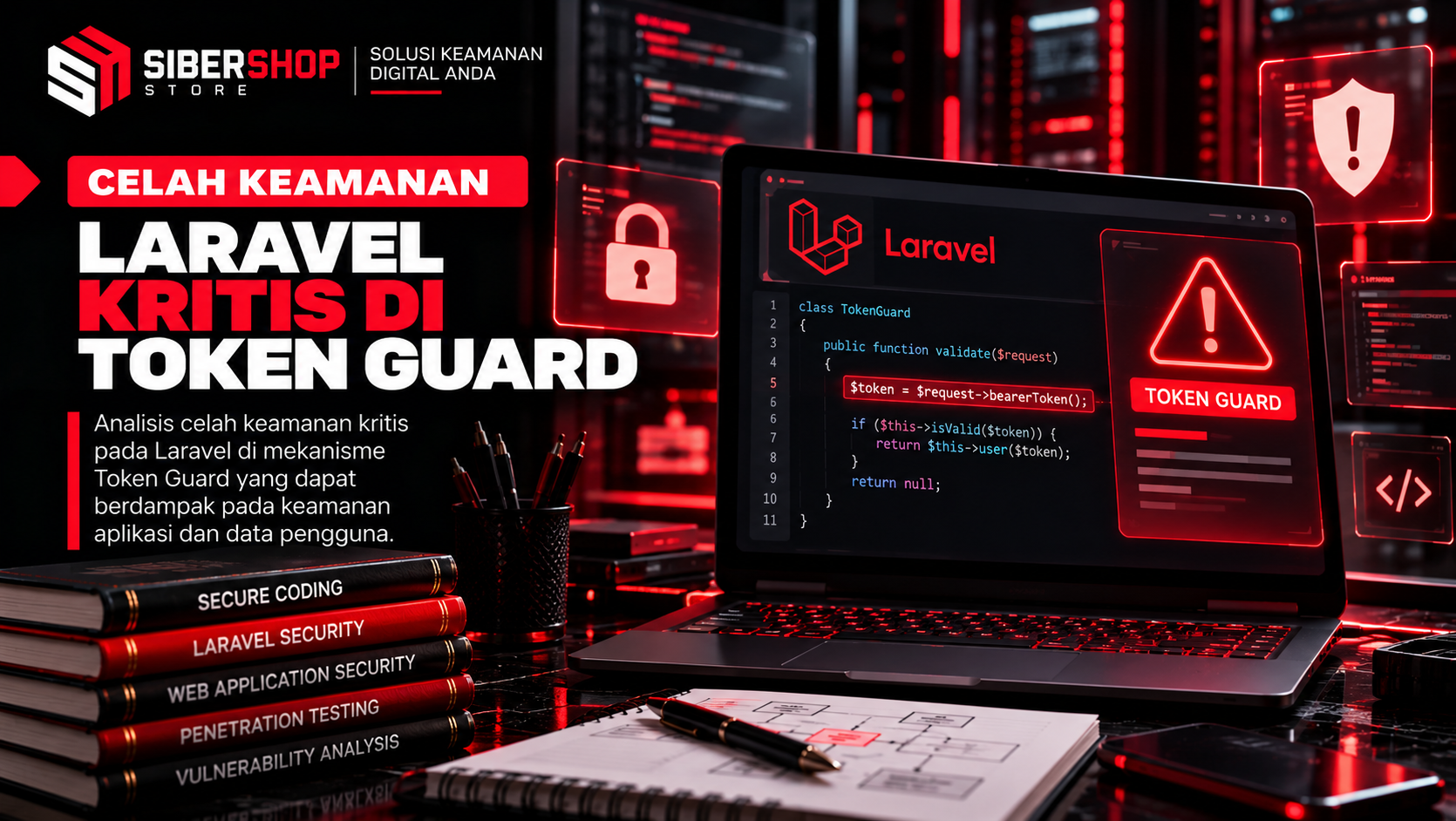 Celah Keamanan Laravel Kritis di Token Guard