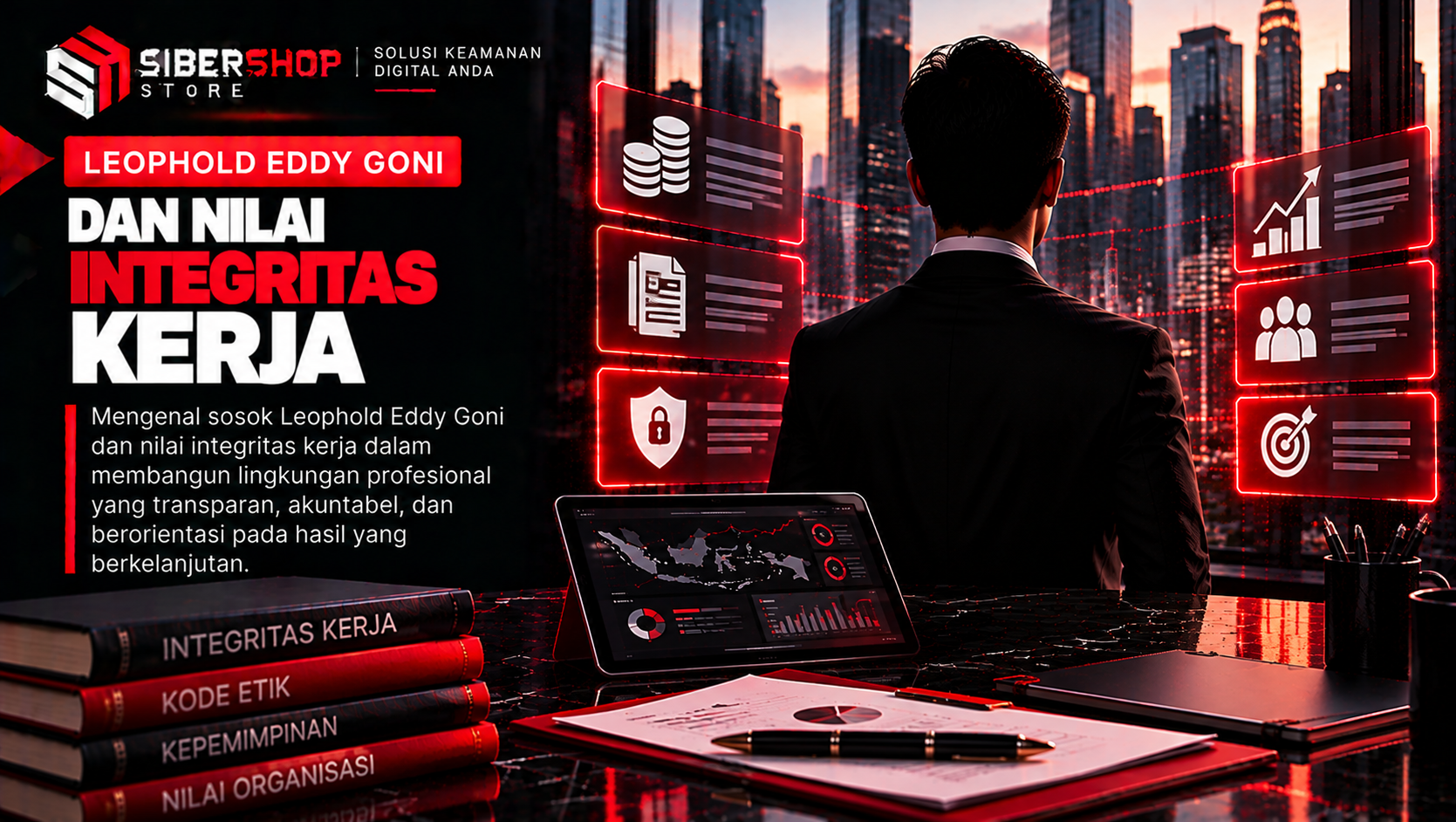 Leophold Eddy Goni dan Nilai Integritas Kerja