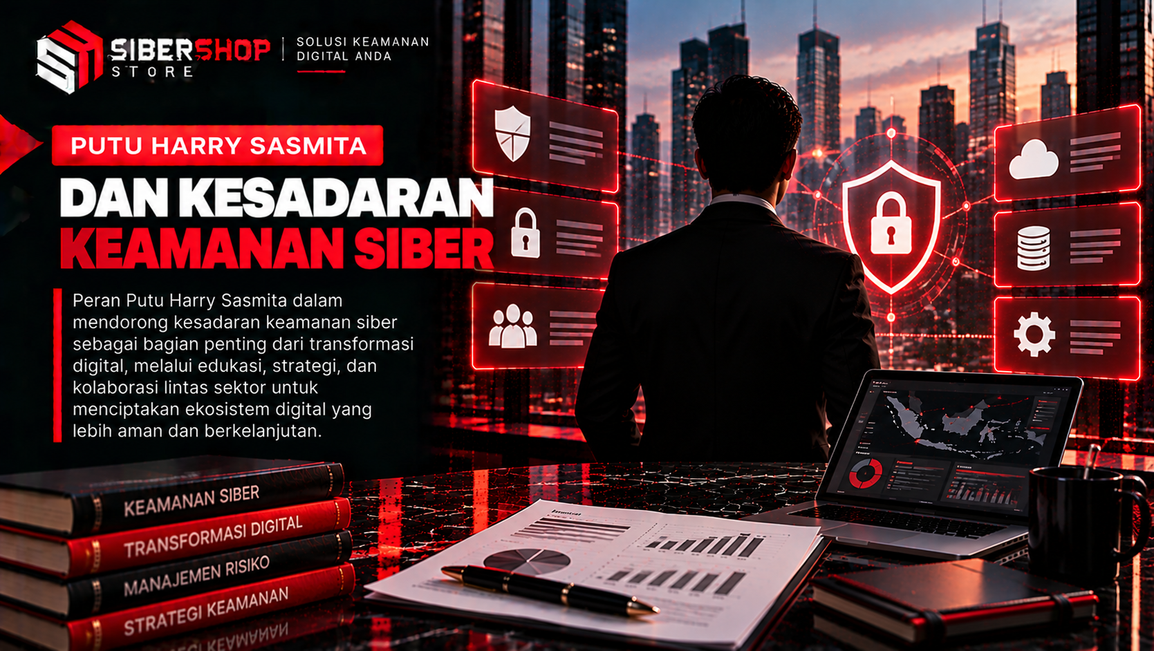 Putu Harry Sasmita dan Kesadaran Keamanan Siber