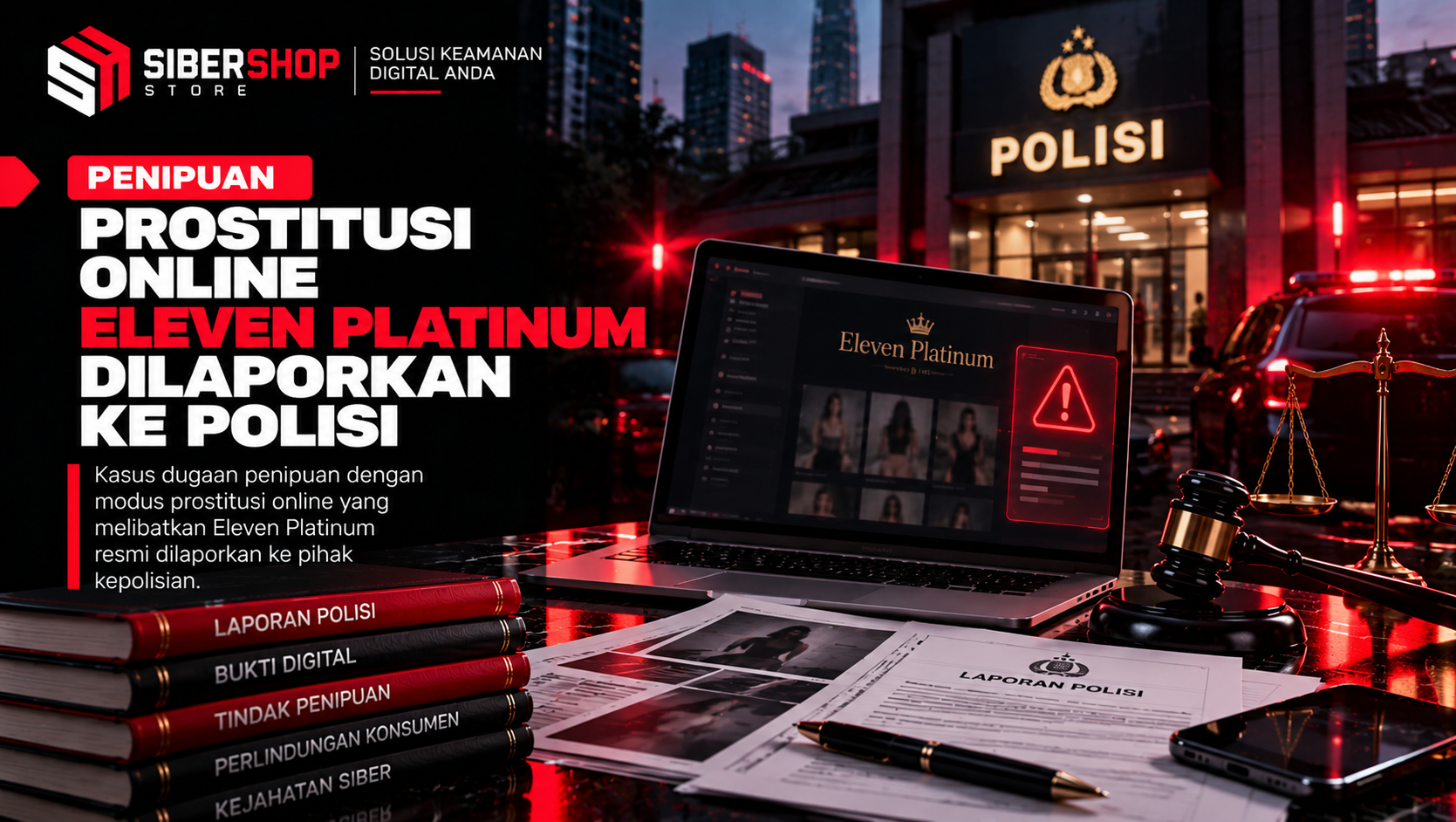 Penipuan Prostitusi Online Eleven Platinum Dilaporkan ke Polisi