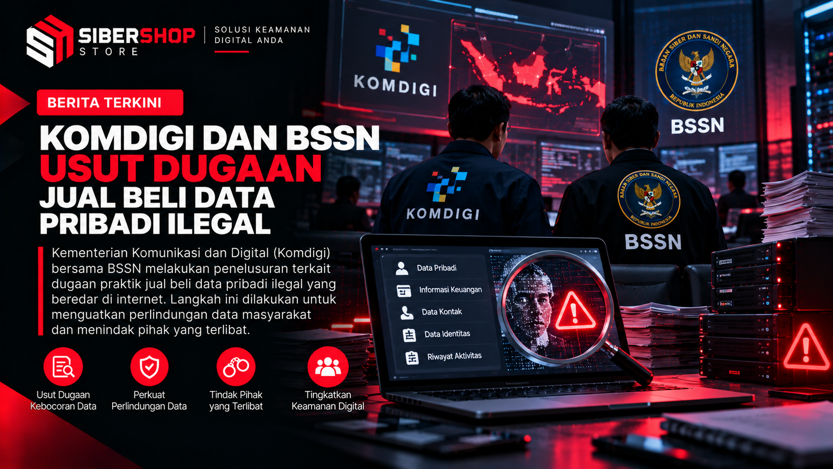 Komdigi and BSSN Investigate Allegations of Illegal Sale of Personal Data