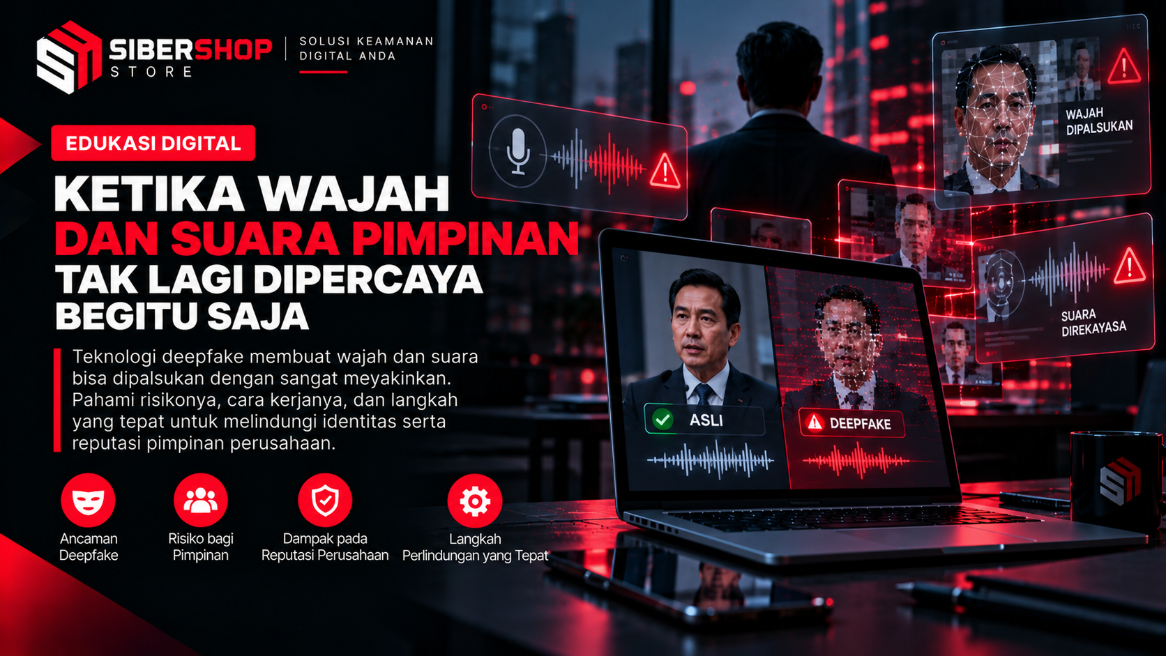 Ketika Wajah dan Suara Pimpinan Tak Lagi Dipercaya Begitu Saja