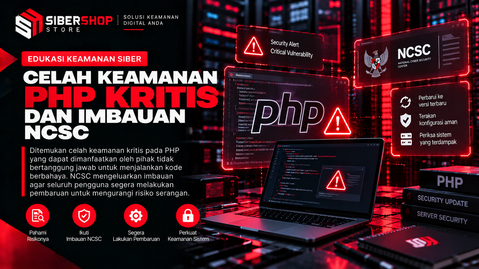 Celah Keamanan PHP Kritis dan Imbauan NCSC