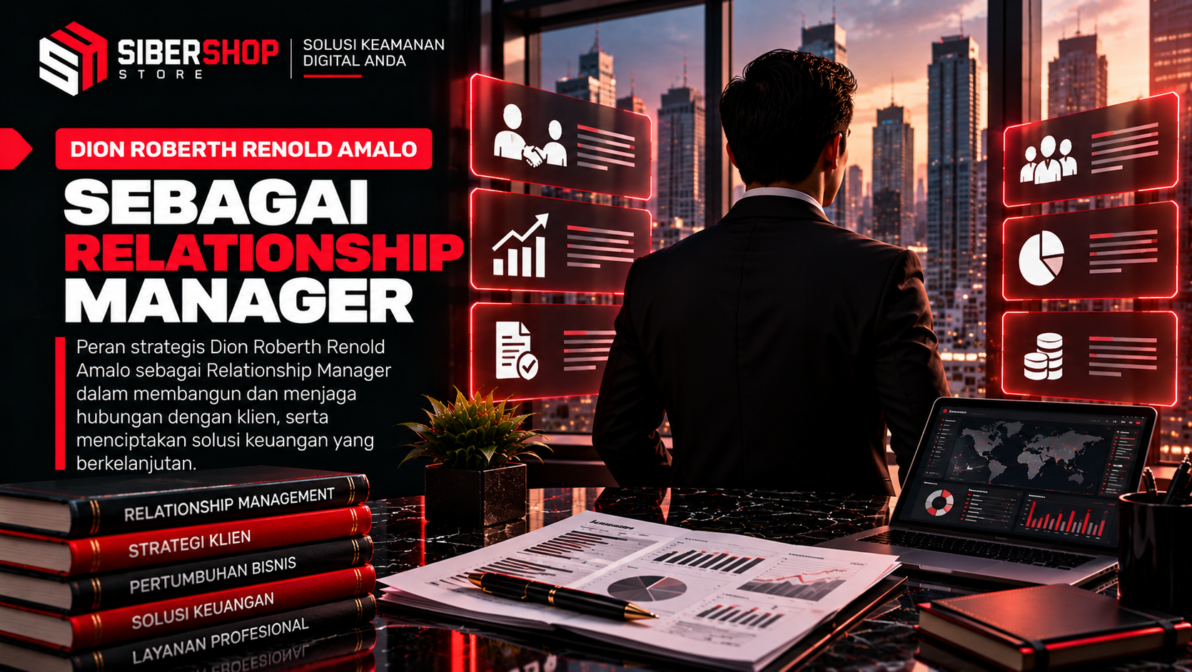 Dion Roberth Renold Amalo Sebagai Relationship Manager