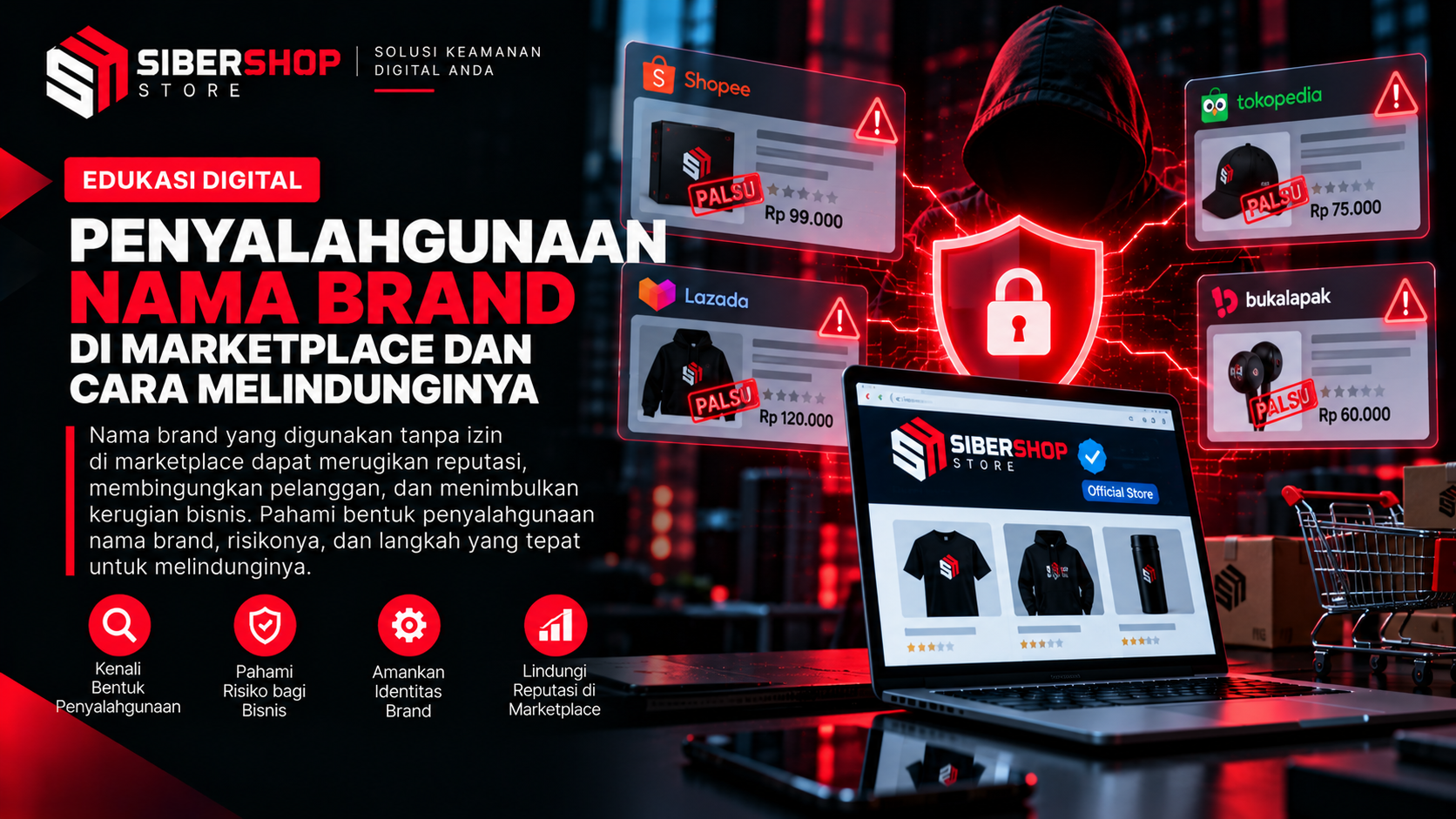 Penyalahgunaan Nama Brand di Marketplace dan Cara Melindunginya