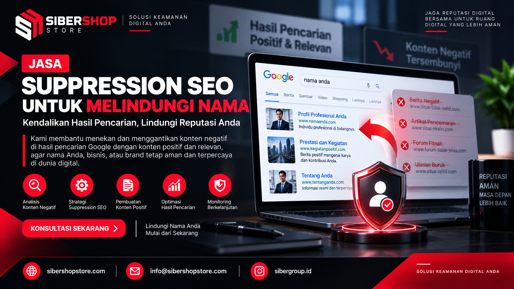 SEO Suppression Services to Protect Your Reputation