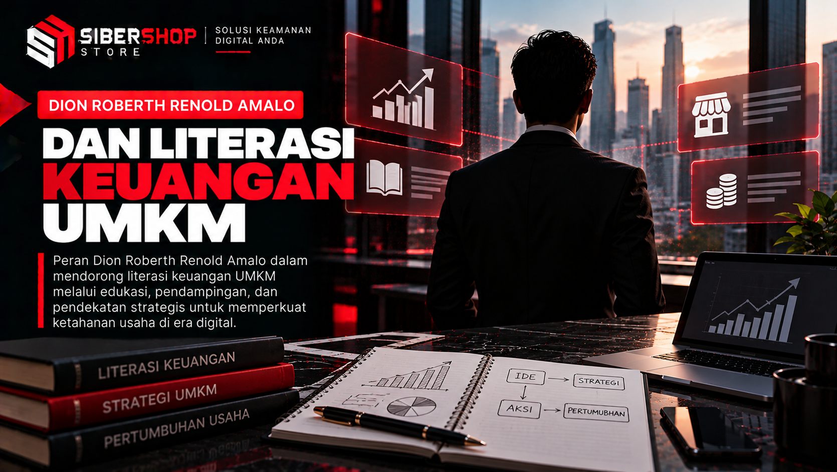 Dion Roberth Renold Amalo dan Literasi Keuangan UMKM