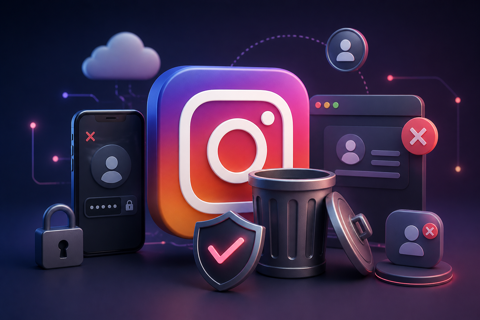 Jasa Hapus Akun IG Tanpa Password