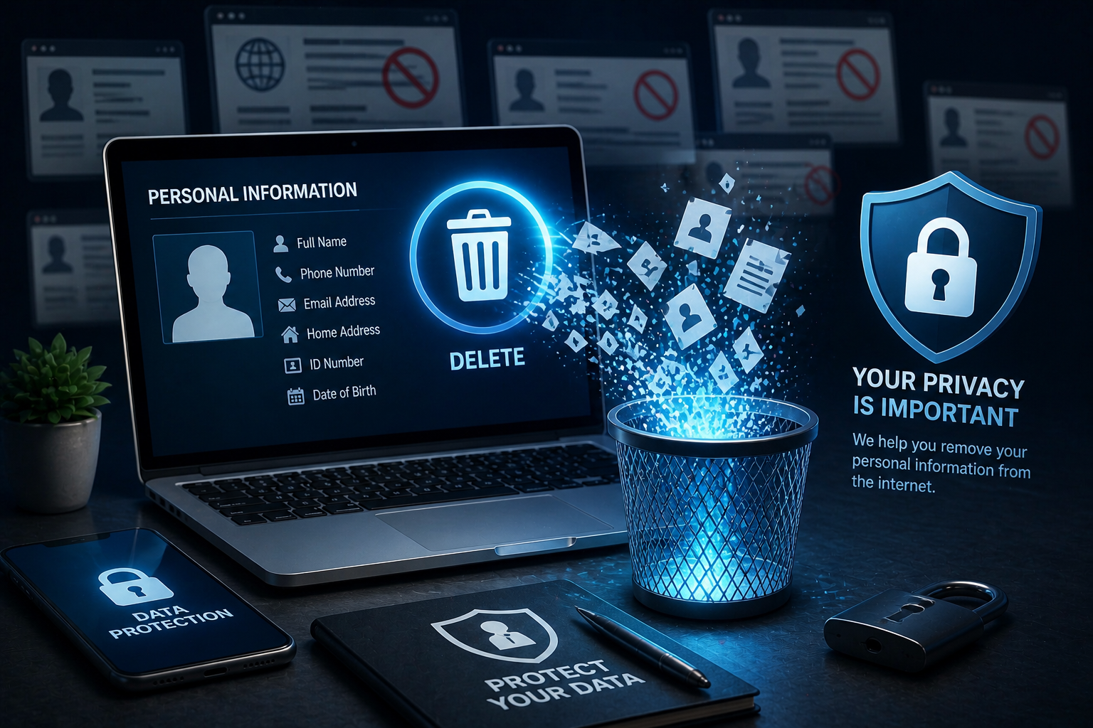 Jasa Hapus Informasi Pribadi dari Internet