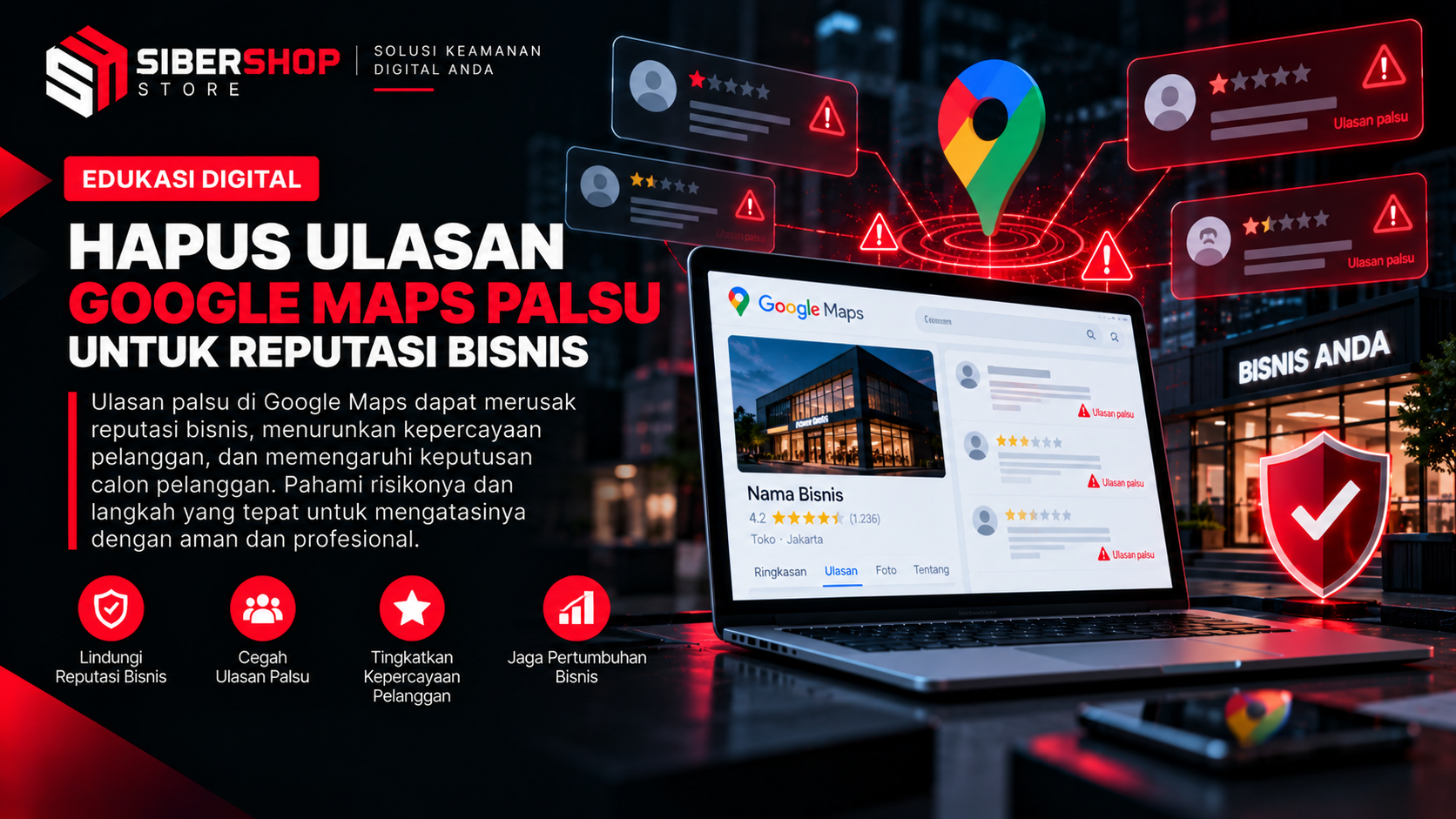 Remove Fake Google Maps Reviews to Protect Your Business's Reputation