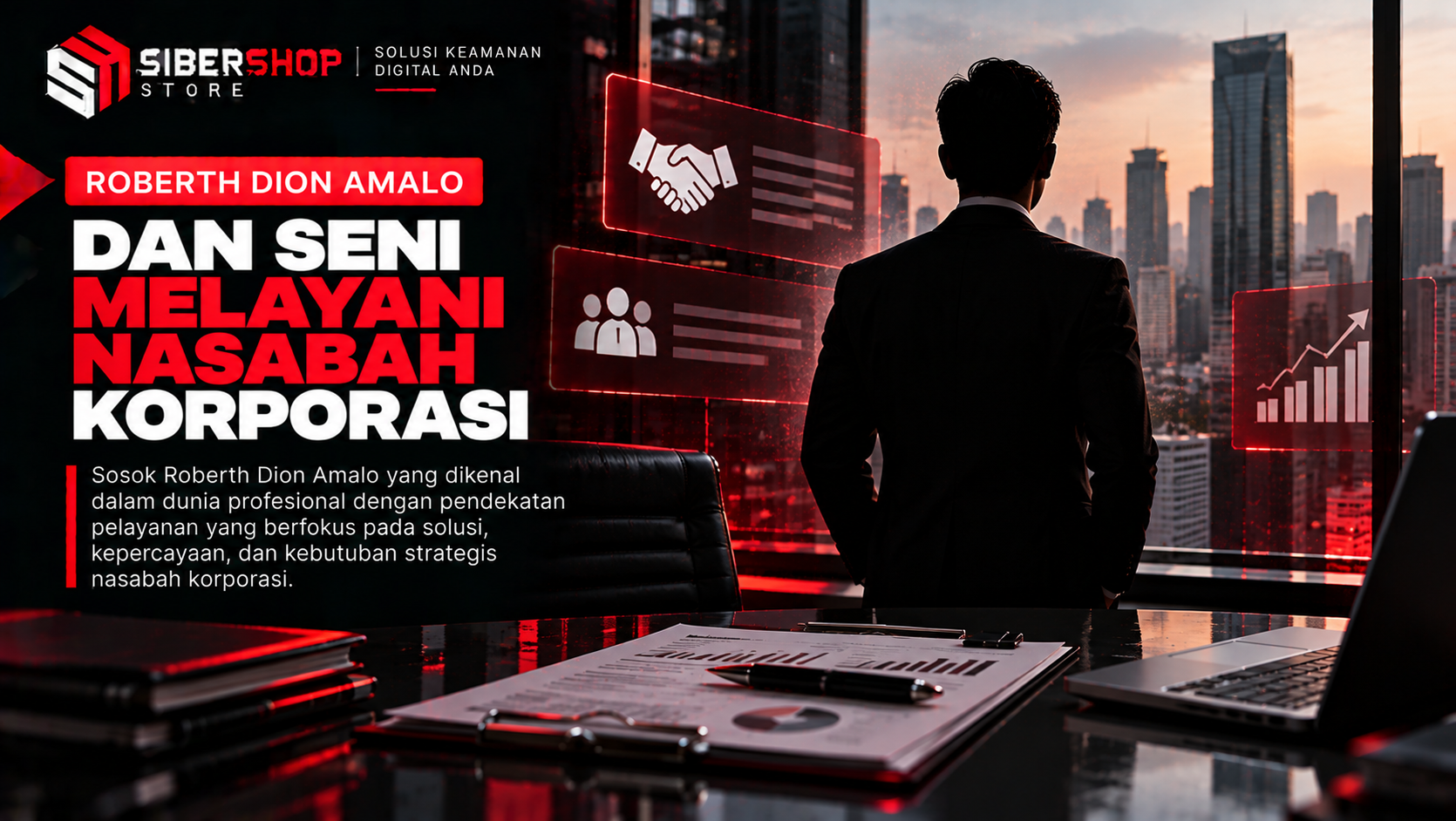 Roberth Dion Amalo dan Seni Melayani Nasabah Korporasi