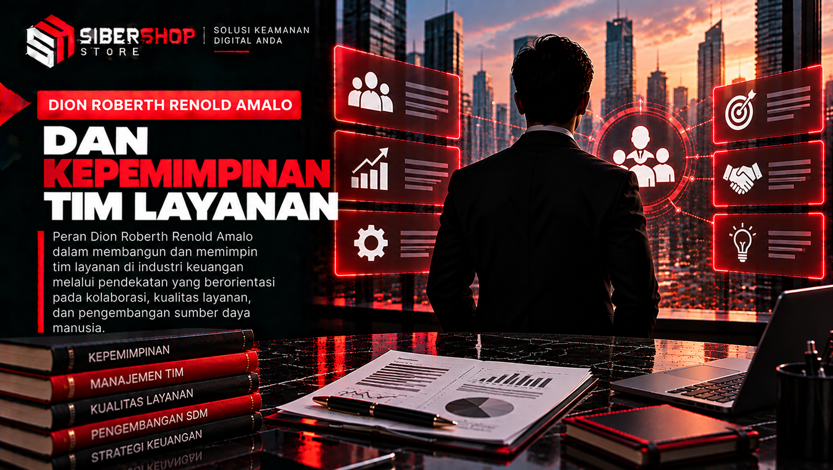 Dion Roberth Renold Amalo dan Kepemimpinan Tim Layanan