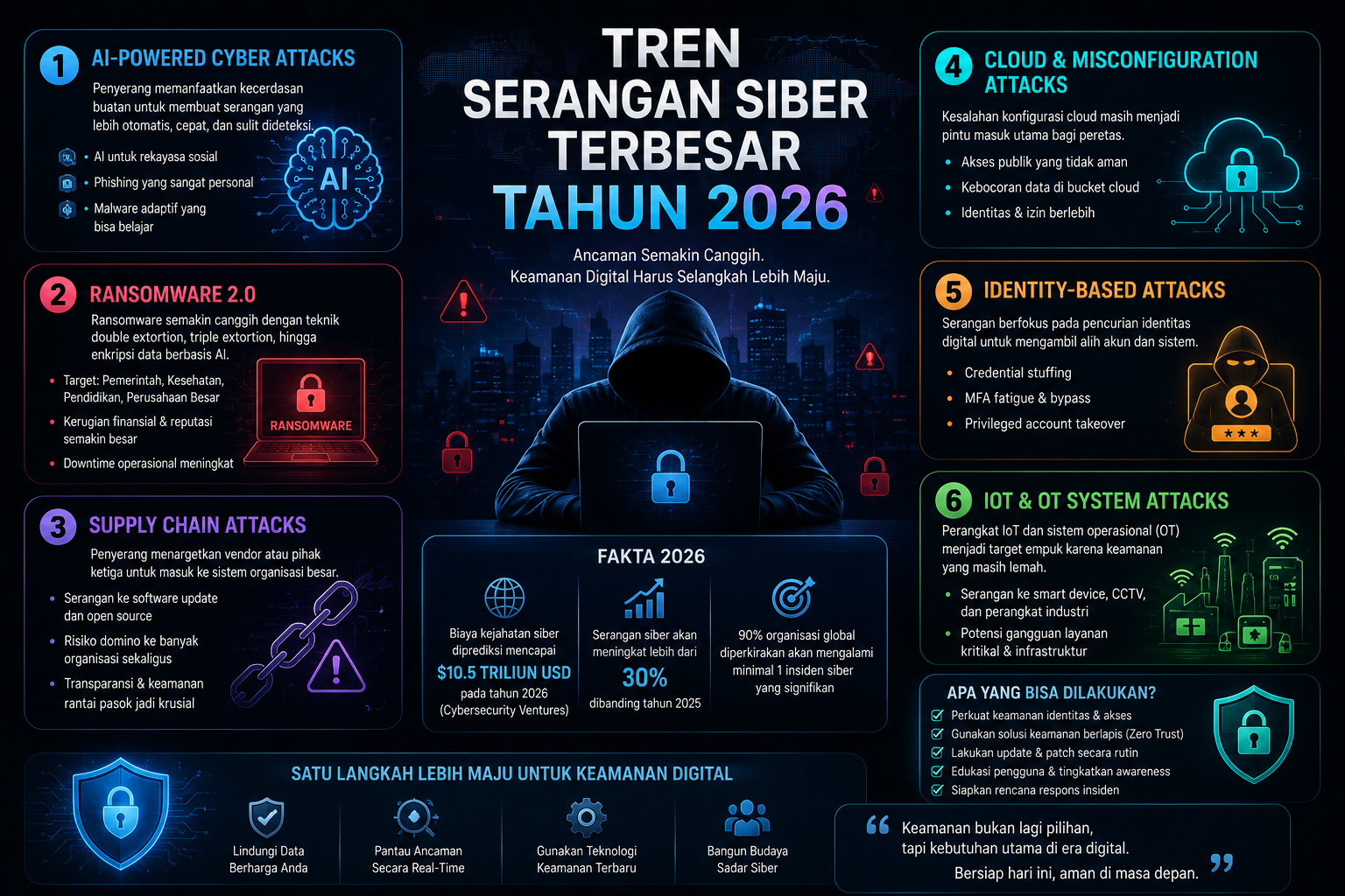 Tren Serangan Siber Terbesar Tahun 2026